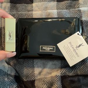 🆕 Yves Saint Laurent Beaute bag and Mini Lipstick